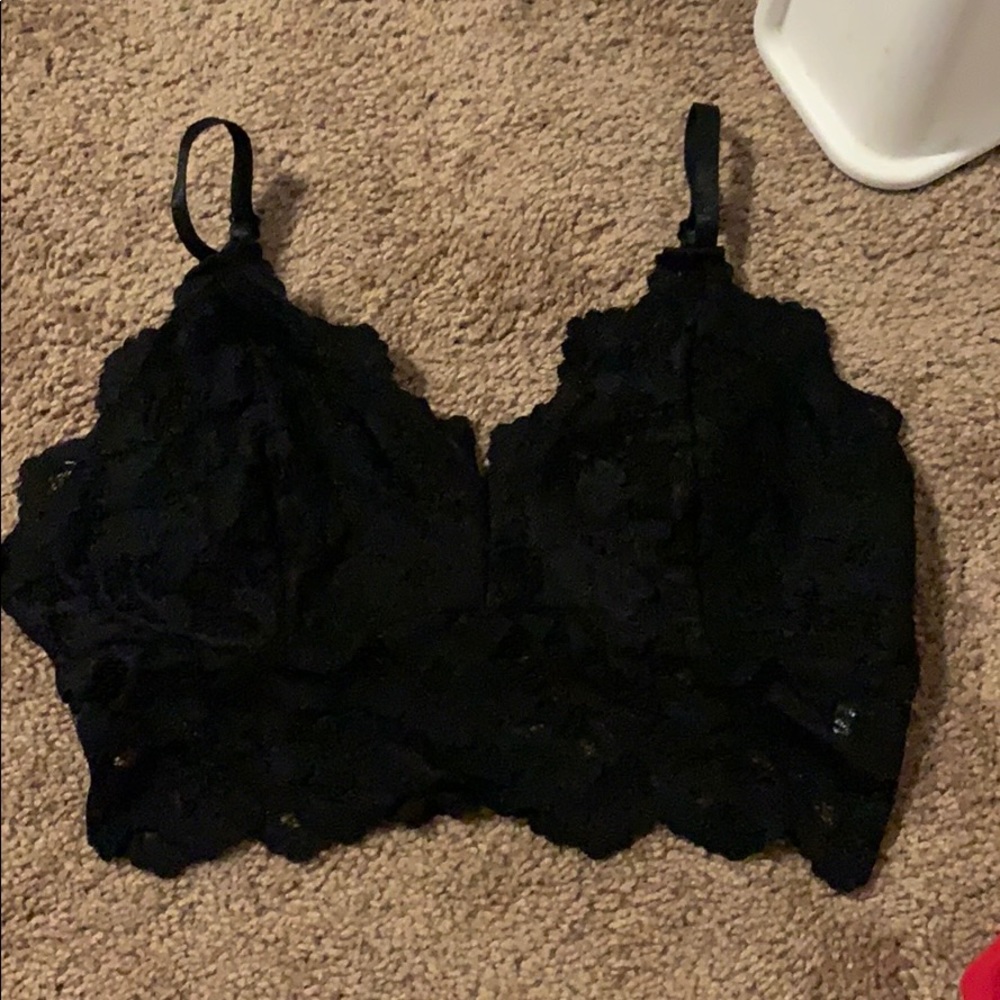 Black bralette